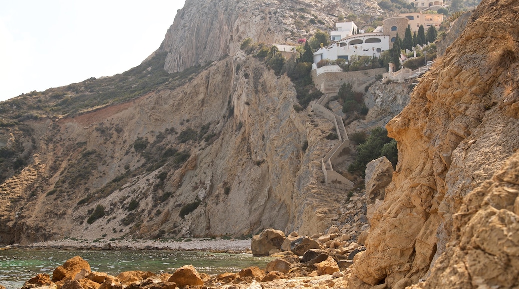 Cala Les Urques showing general coastal views and rugged coastline