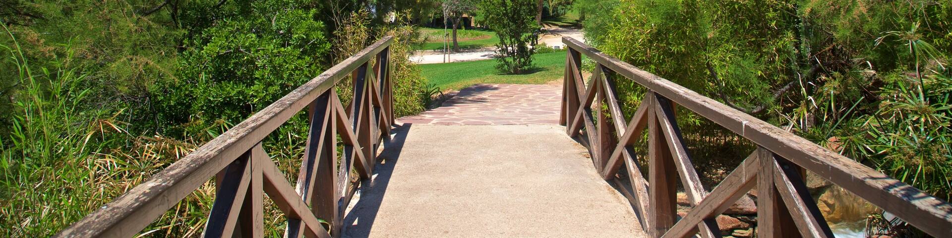 Parc de Benicalap showing a garden