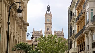 Plaza del Ayuntamiento which includes heritage architecture