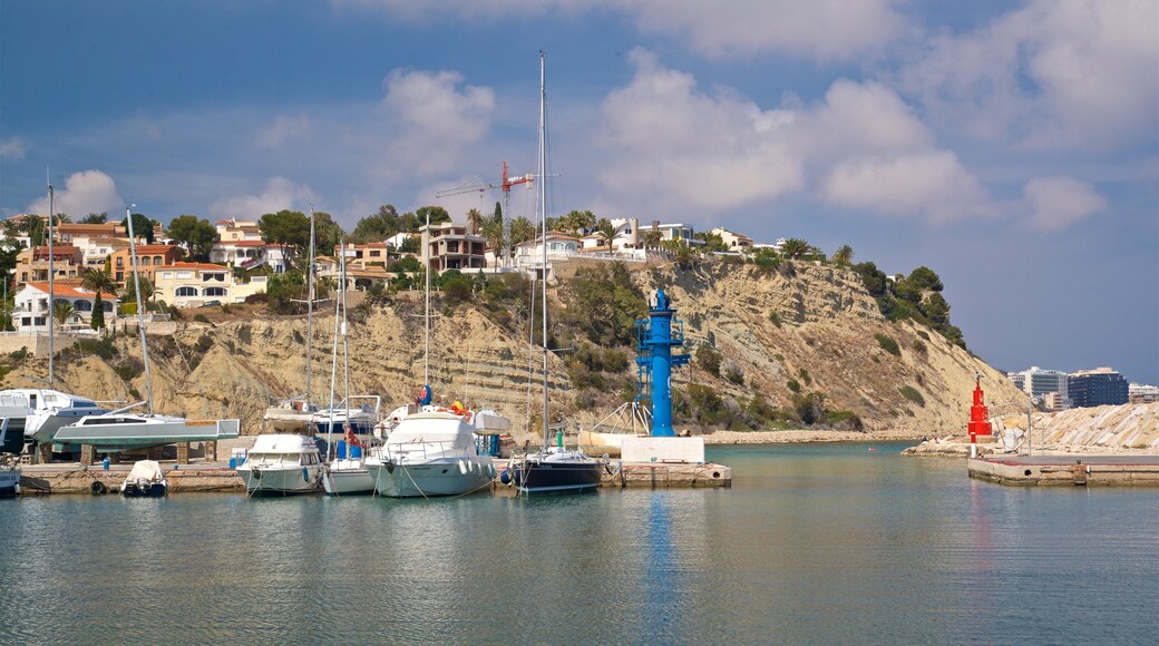 Puerto Blanco Beach featuring a bay or harbor