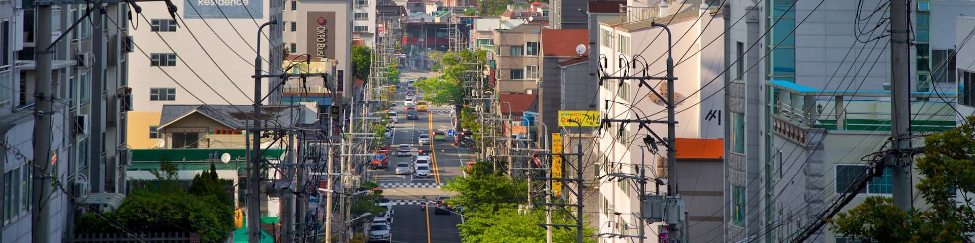 Geoje, South Gyeongsang, Suður-Kóreu