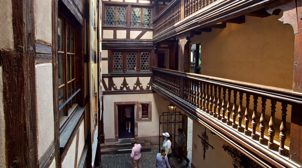 Alsatian Museum which includes heritage elements as well as a small group of people