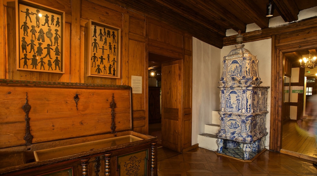 Alsatian Museum which includes heritage elements, art and interior views