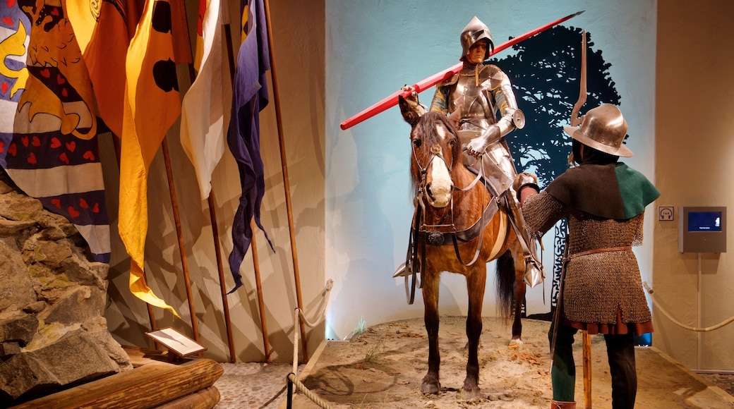 Museum of Medieval Stockholm showing interior views