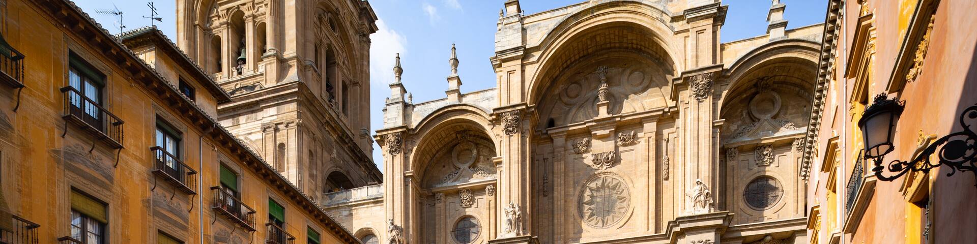 Granada Cathedral which includes a church or cathedral and heritage architecture