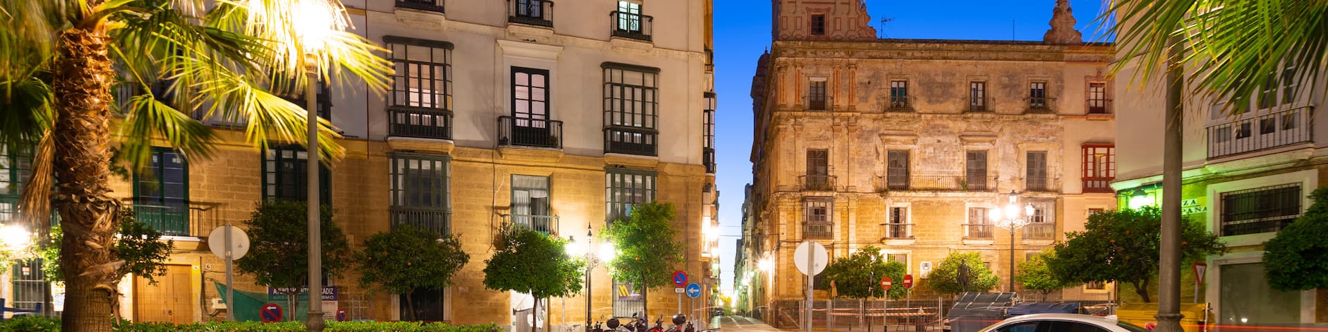 Plaza de Espana which includes night scenes and heritage elements