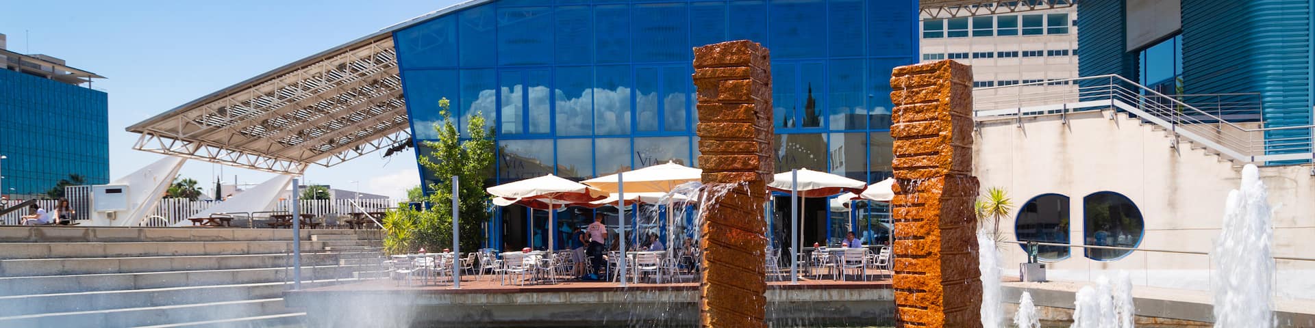 Science Park which includes a fountain
