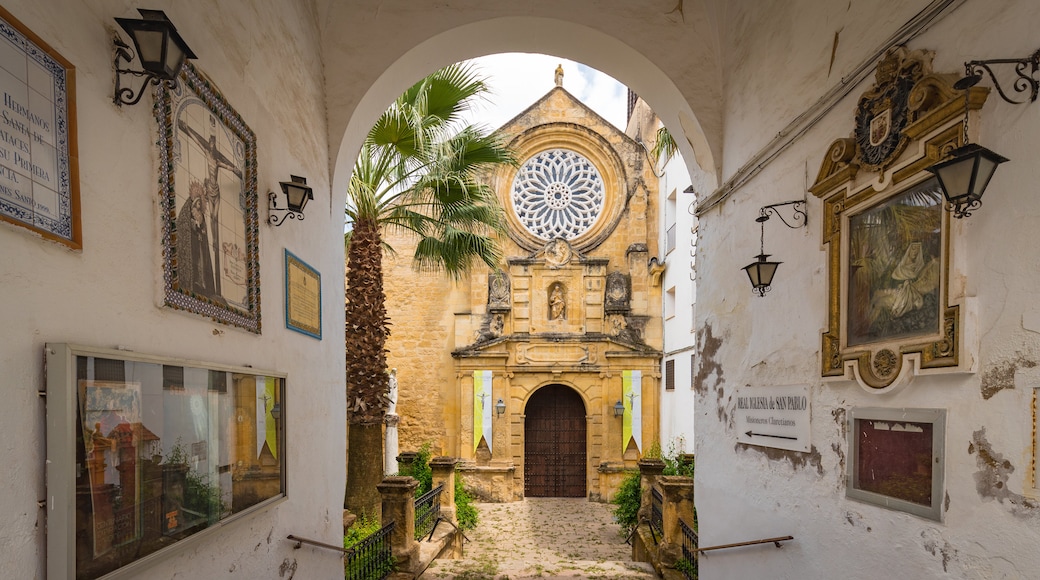 San Pablo Church showing a church or cathedral and heritage elements