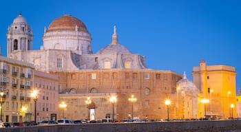 Old Town featuring heritage architecture and night scenes