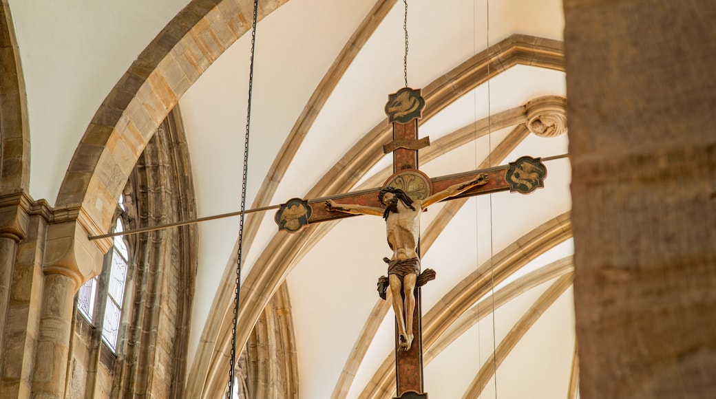 St. Marienkirche which includes interior views and religious aspects