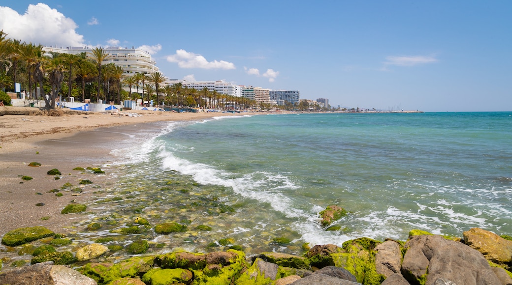 Strandpromenaden i Marbella