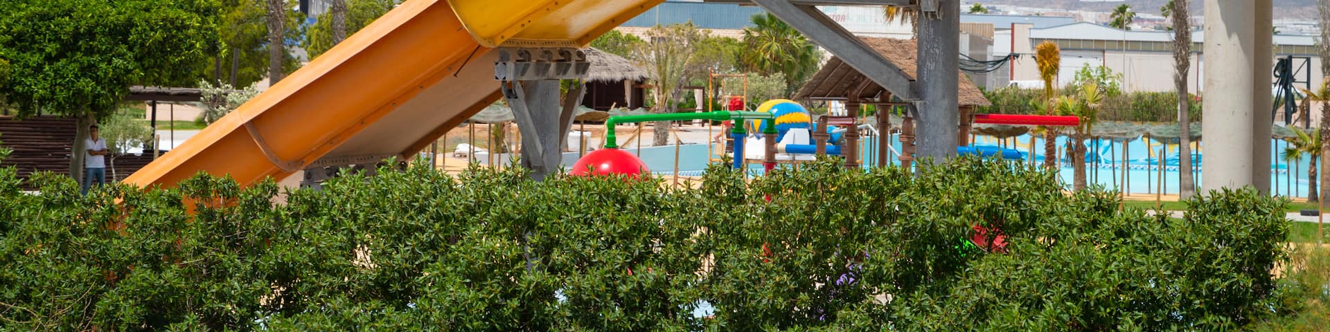 Mario Park featuring a waterpark