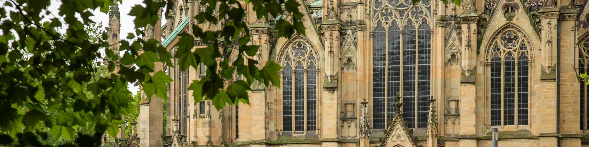Stuttgart featuring a church or cathedral and heritage architecture