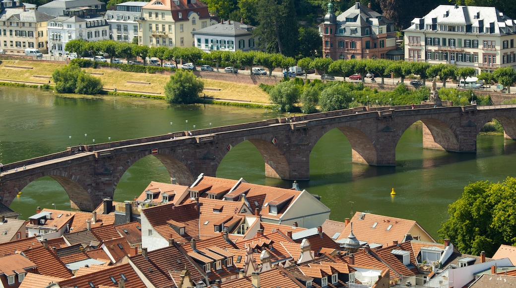 Altstadt featuring a bridge, a small town or village and a river or creek