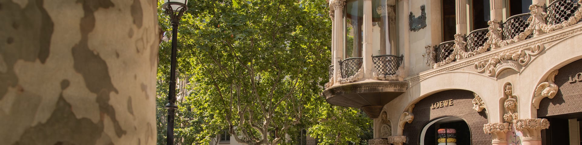 Casa Lleo-Morera featuring street scenes and heritage elements as well as a couple