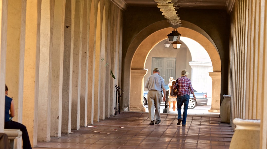 Alcazar Garden featuring street scenes as well as a couple