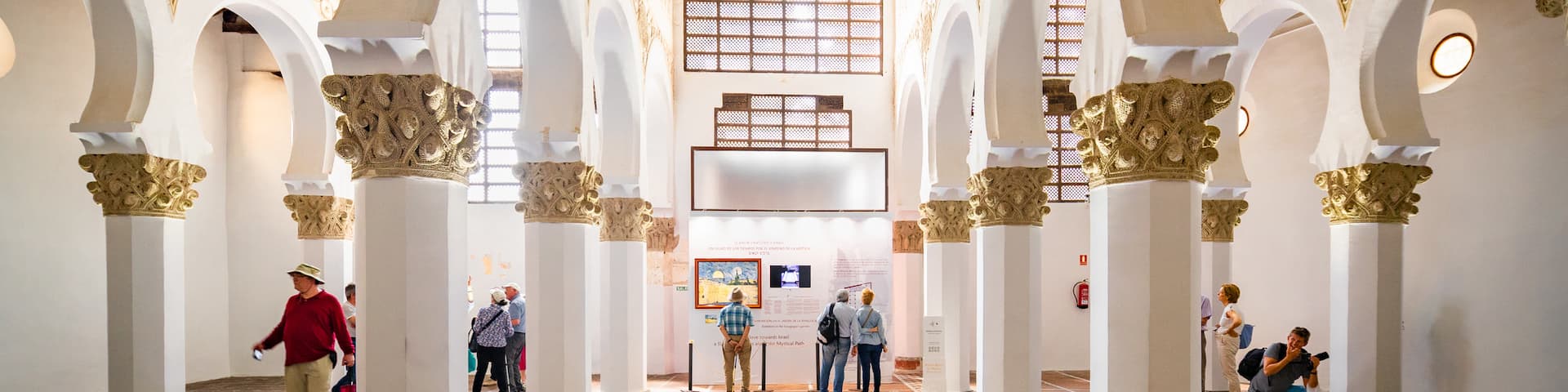 Synagogue of Saint Mary the White featuring interior views and heritage elements
