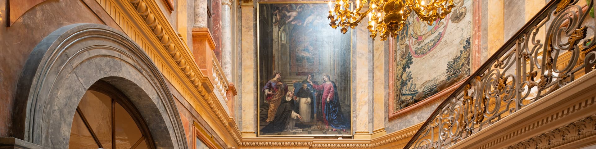 Cerralbo Museum which includes interior views, art and heritage elements