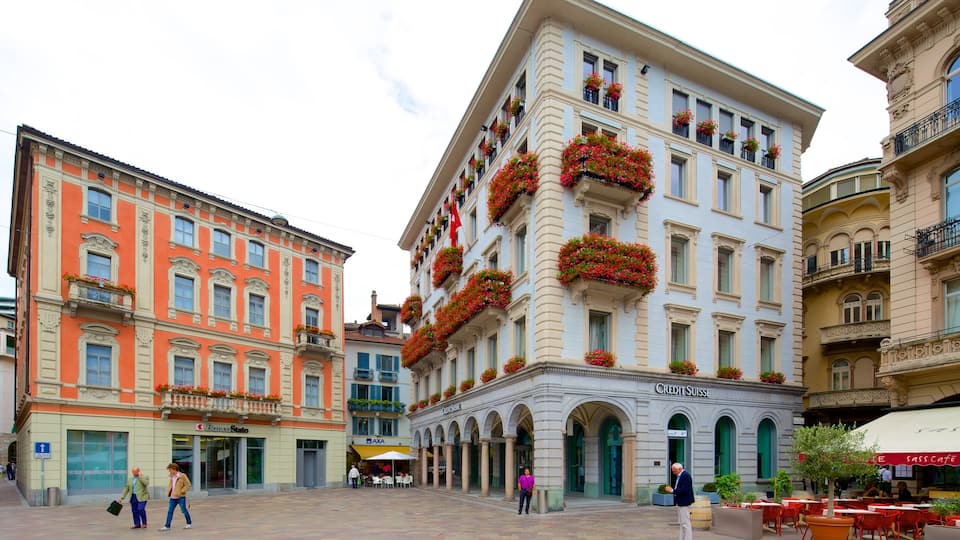Lugano featuring flowers