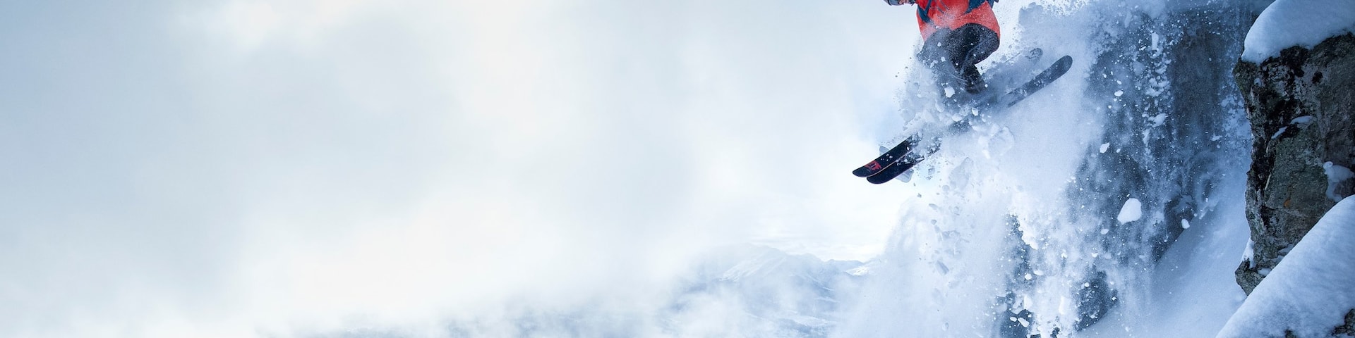 Laax Ski Resort showing mist or fog, snow and snow skiing