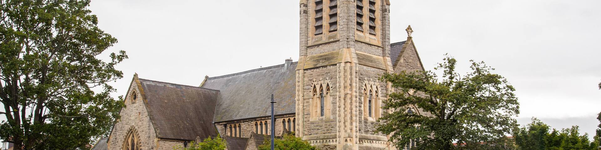 Holy Trinity Church showing heritage architecture and a church or cathedral
