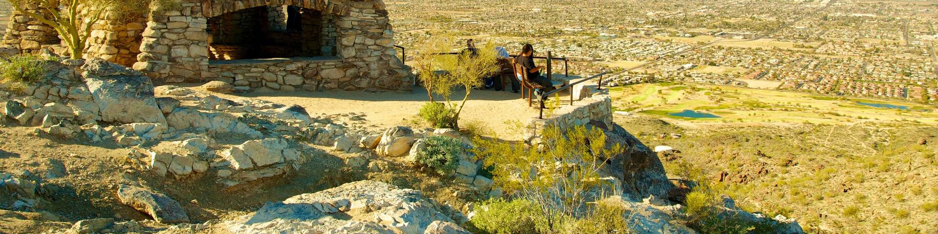 Phoenix which includes a ruin, heritage architecture and landscape views
