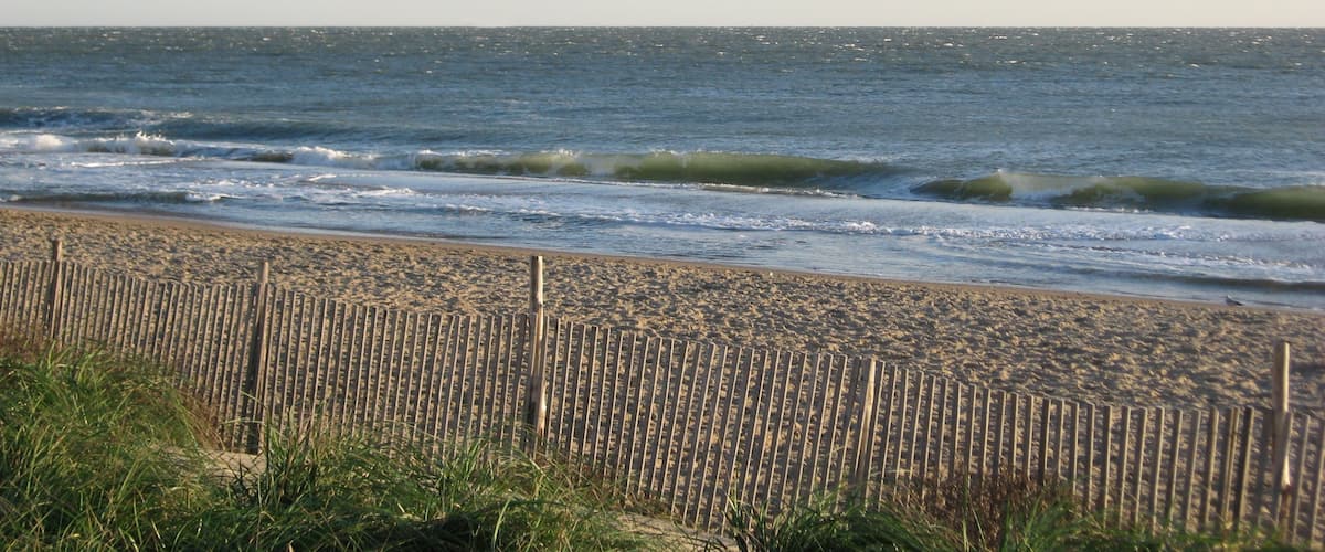Rehoboth Beach showing a sandy beach