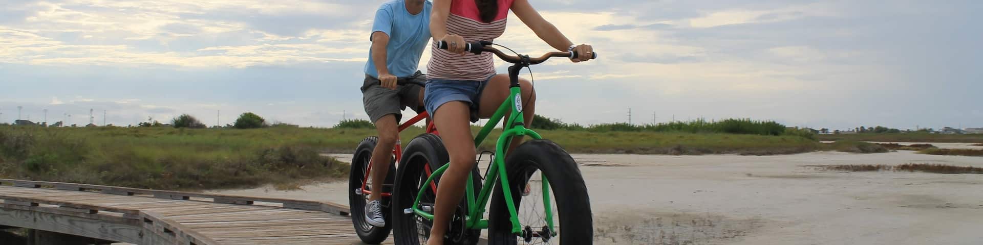 Port Aransas which includes cycling as well as a couple