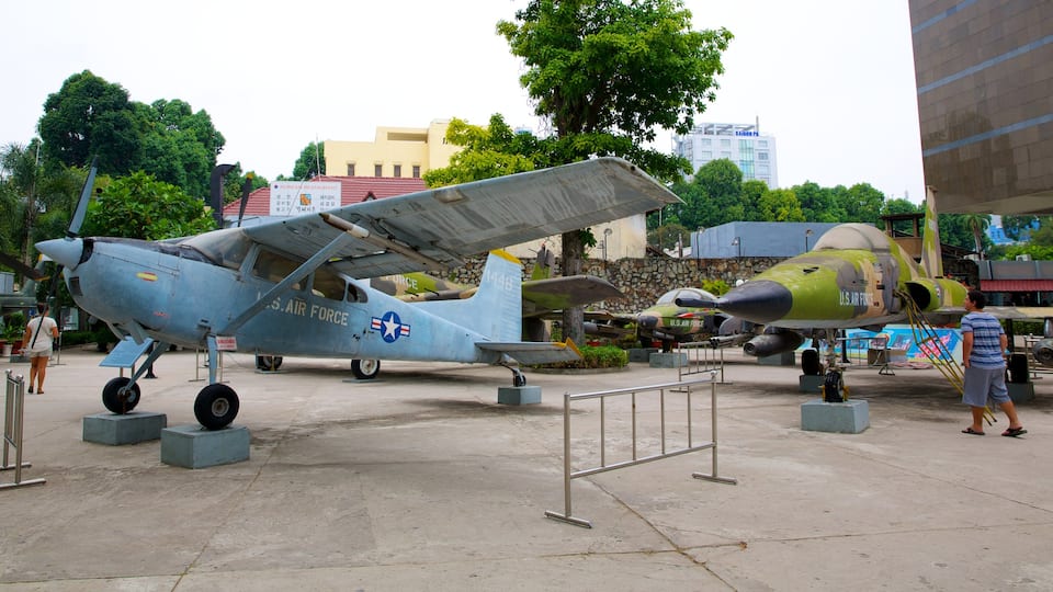 War Remnants Museum featuring military items and aircraft