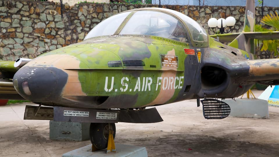 War Remnants Museum which includes military items and aircraft