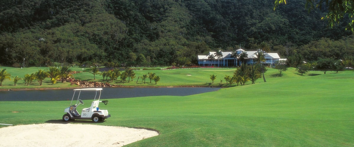 Clifton Beach featuring mountains, a luxury hotel or resort and golf