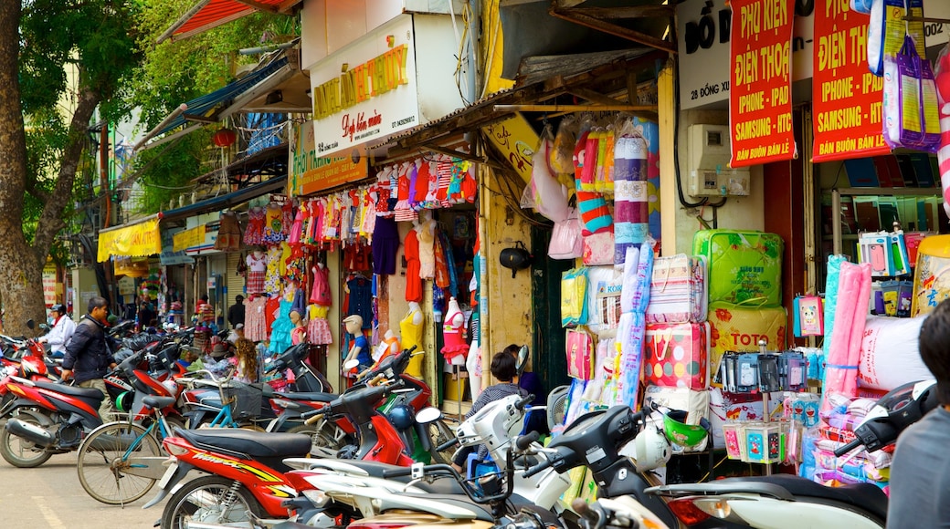 Mercado Dong Xuan ofreciendo escenas urbanas, una ciudad y mercados