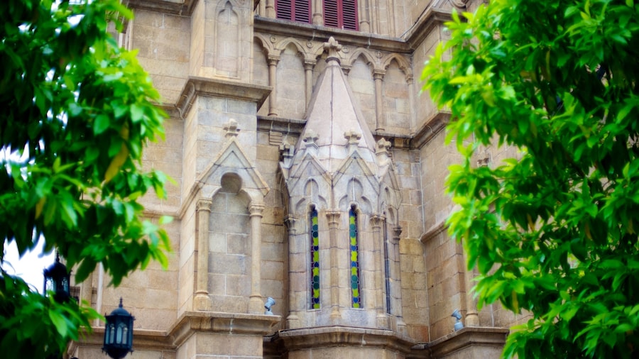 Catedral del Sagrado Corazón que incluye una iglesia o catedral y patrimonio de arquitectura