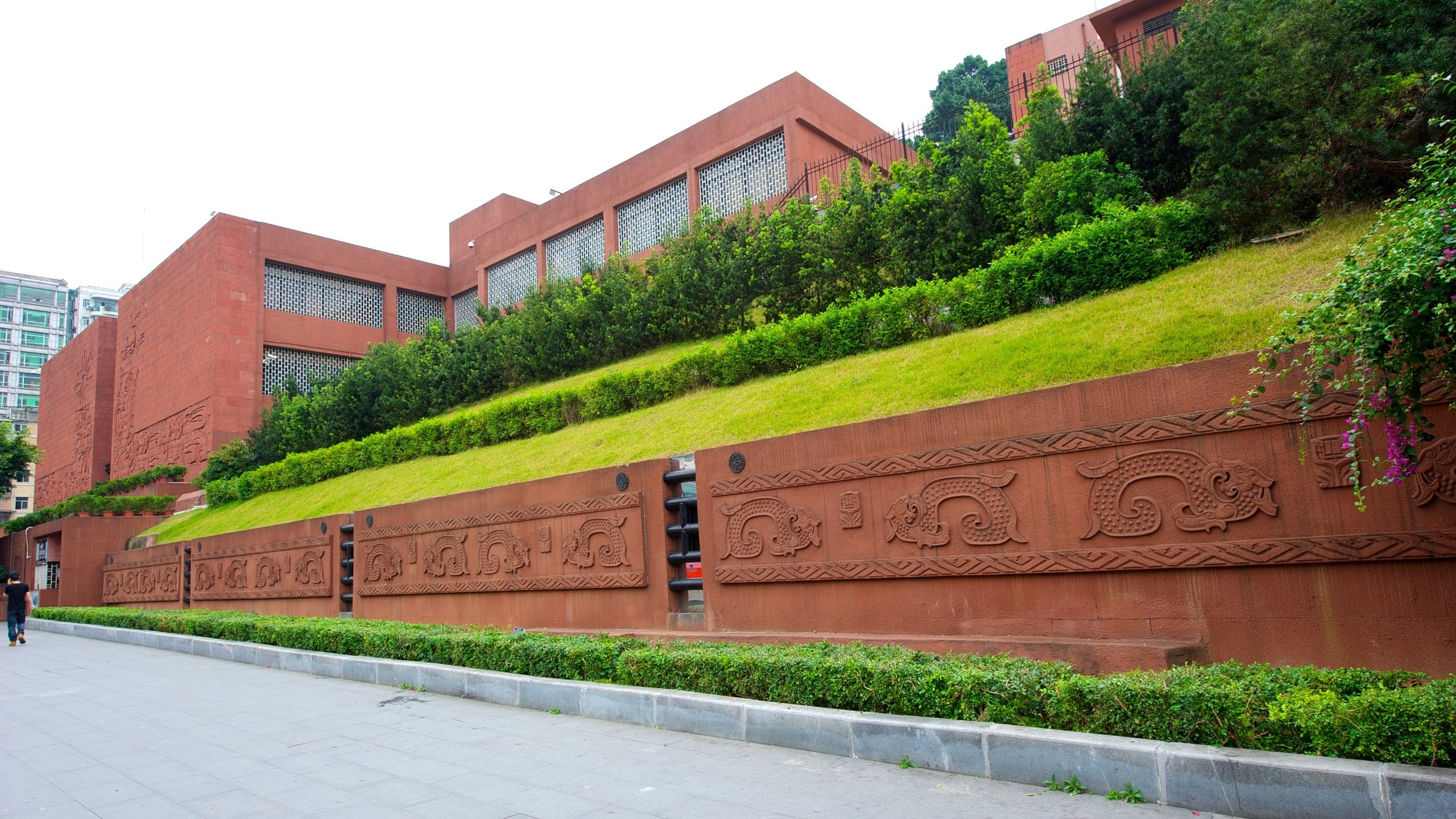 The Western Han Museum of the Nanyue King Mausoleum showing street scenes