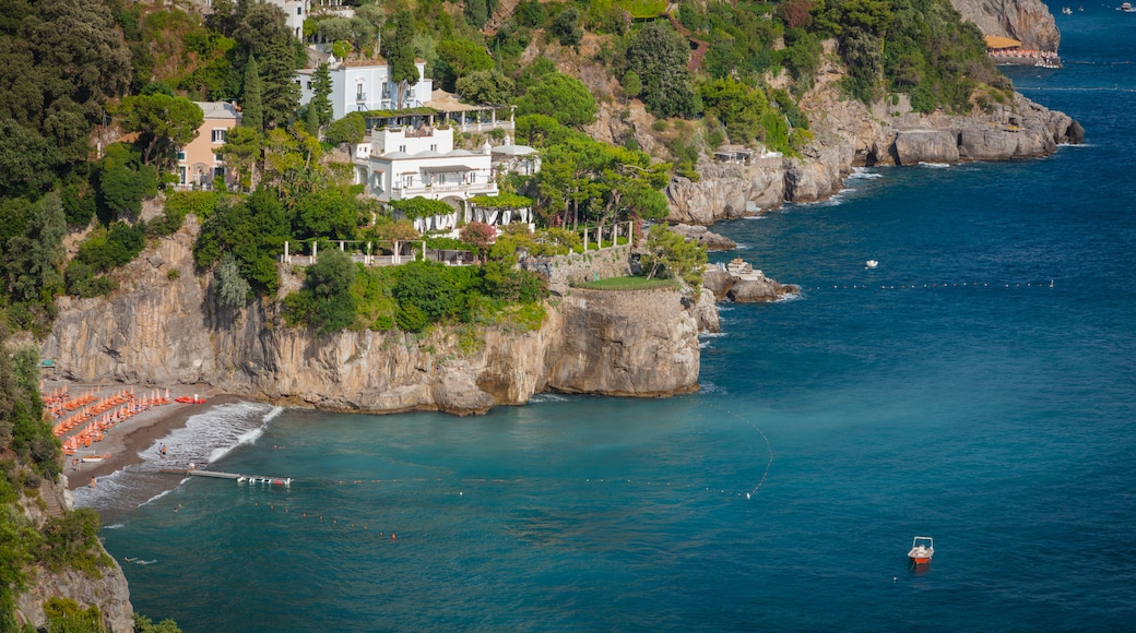 Stadtzentrum von Positano