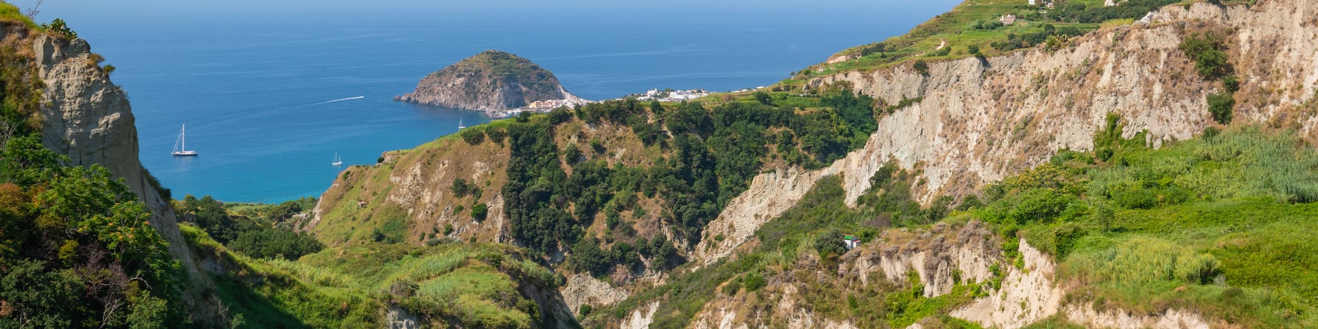 Nitrodi Hot Springs featuring general coastal views, rugged coastline and landscape views