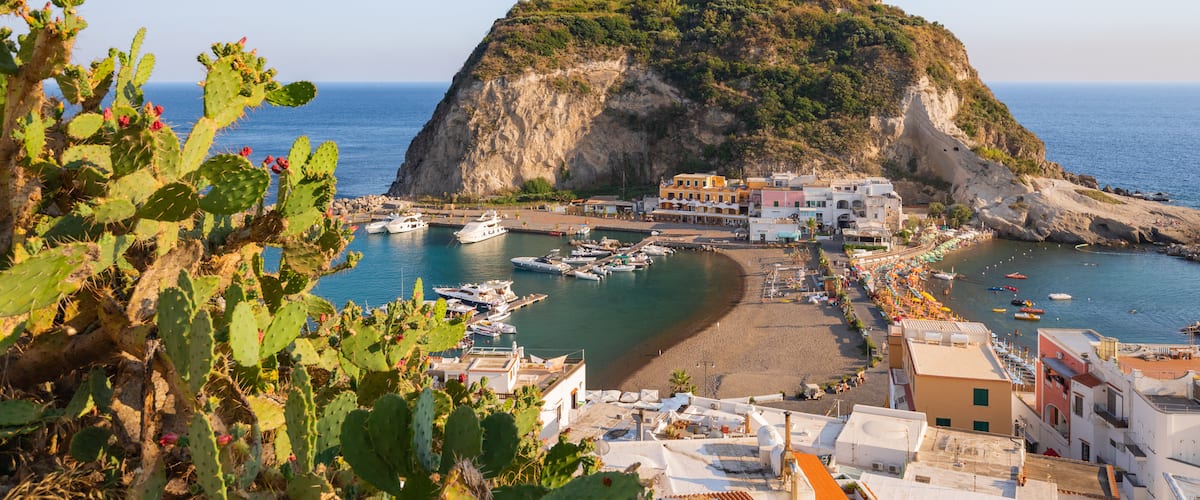 Serrara Fontana featuring landscape views, general coastal views and mountains