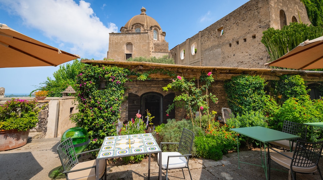 Aragonese Castle which includes a garden