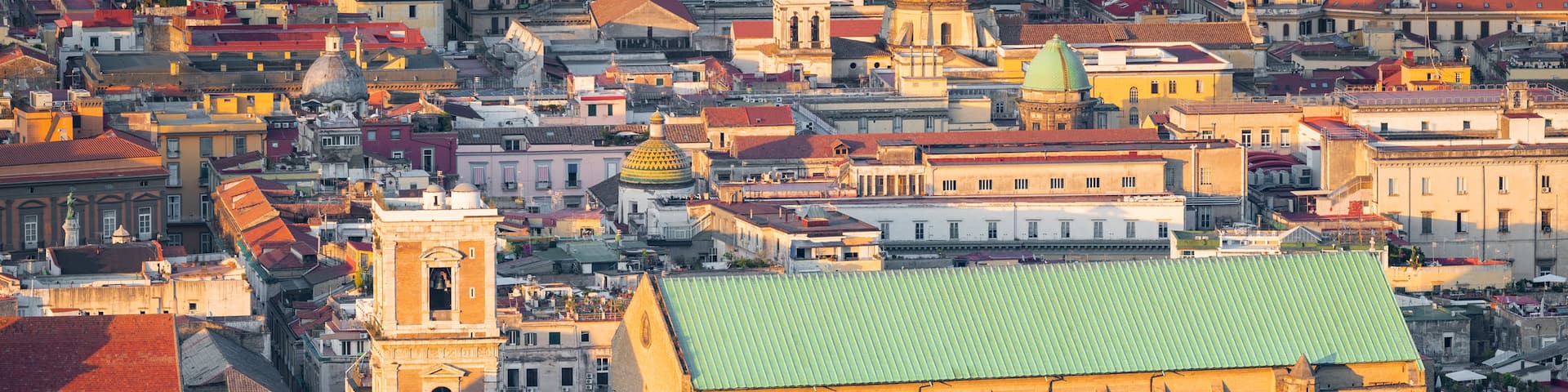 Santa Chiara showing a city and landscape views