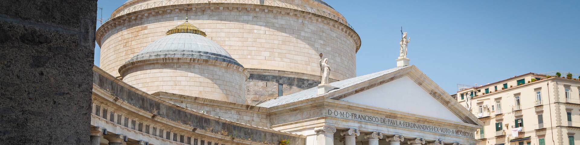 Pontificia Reale Basilica di San Giacomo degli Spagnoli featuring heritage architecture, a square or plaza and a church or cathedral