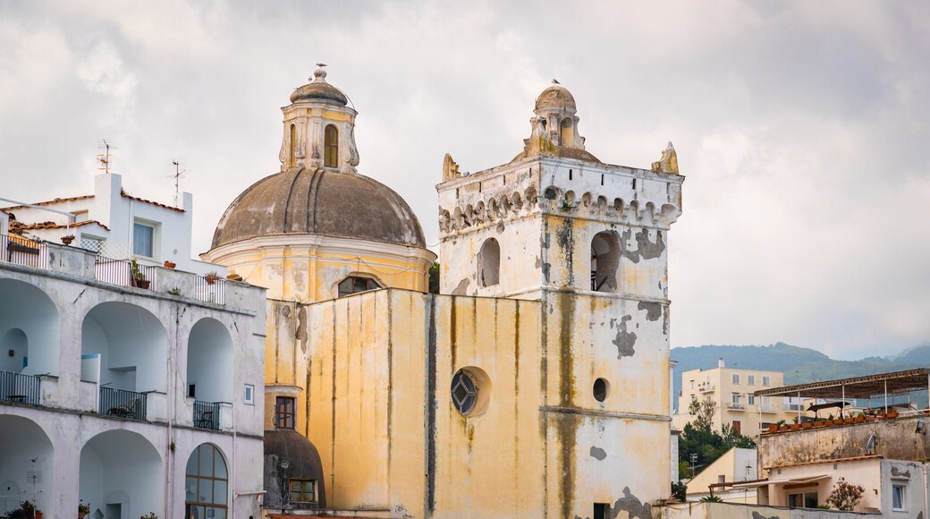 Cathedral of Santa Maria Assunta showing heritage elements and a coastal town