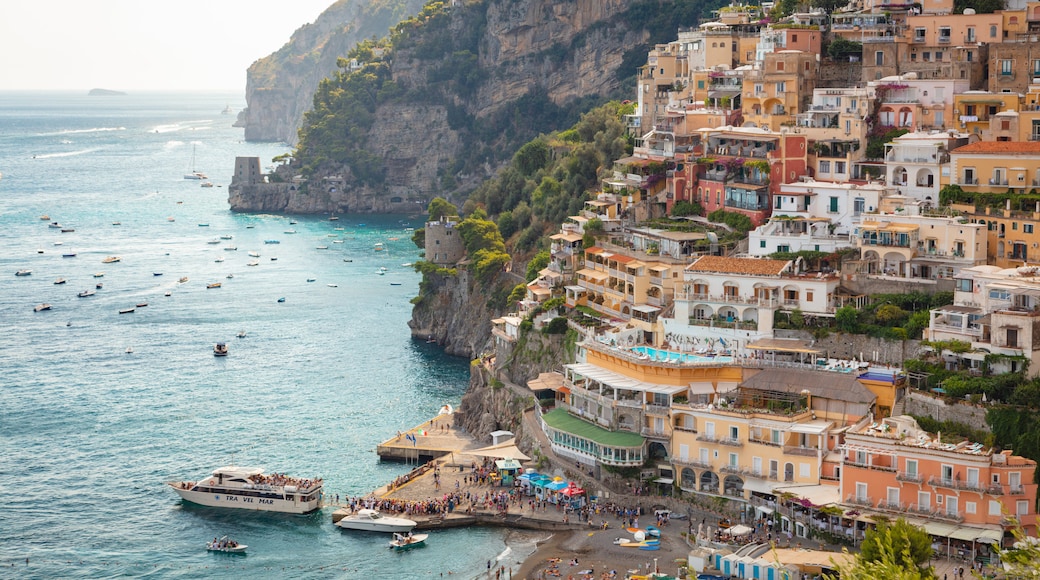 Stadtzentrum von Positano