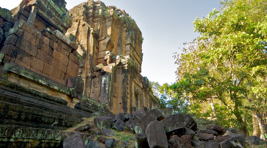 Angkor Bayon mostrando rovine