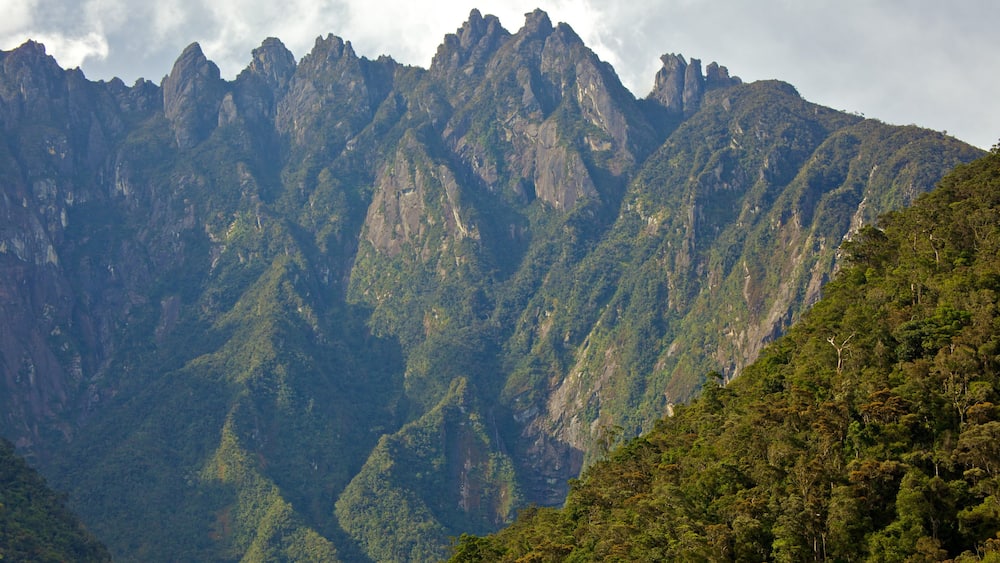 Kinabalu Park which includes mountains and landscape views