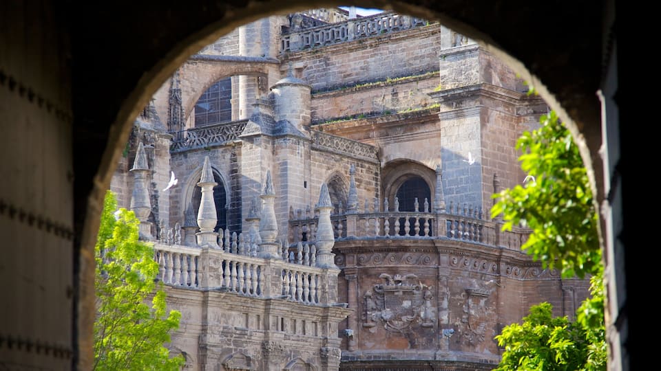 Alcázar que incluye arquitectura patrimonial y un castillo