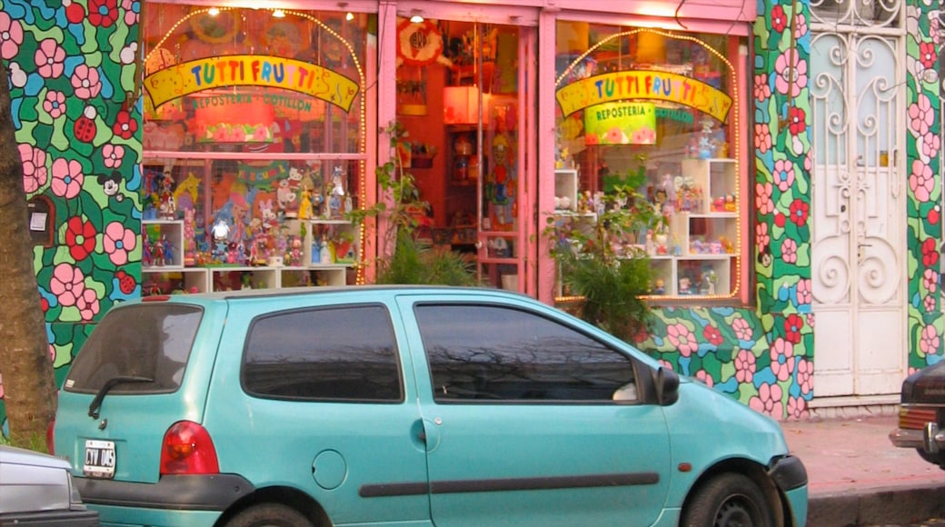 Old Palermo featuring signage