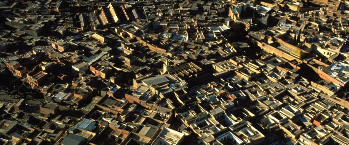 Marrakech mostrando una ciudad