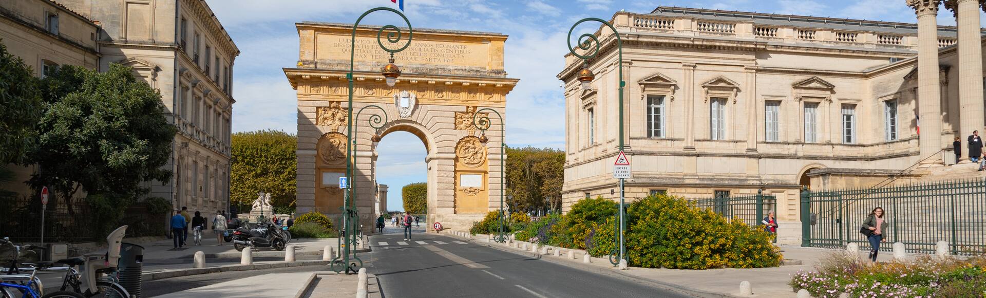 Unterkünfte nahe La Promenade du Peyrou, Montpellier Stadtzentrum