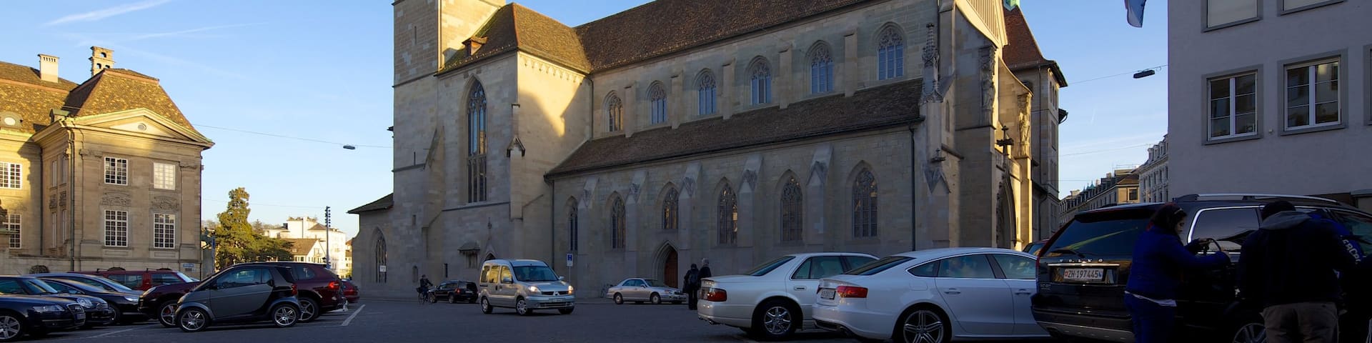 Fraumuenster showing street scenes, a city and heritage architecture