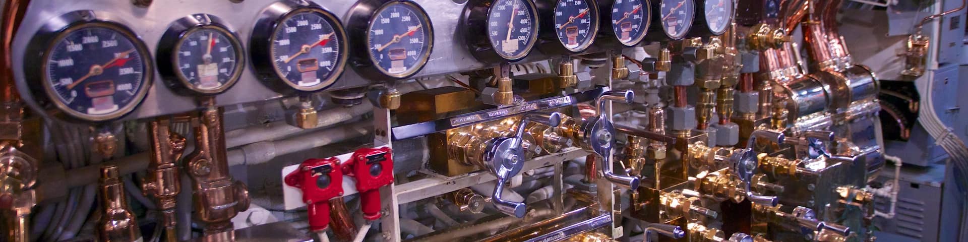 USS Bowfin Submarine Museum and Park featuring interior views